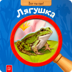 Вот ты где! Лягушка Вот ты где! Лягушка обложка книги