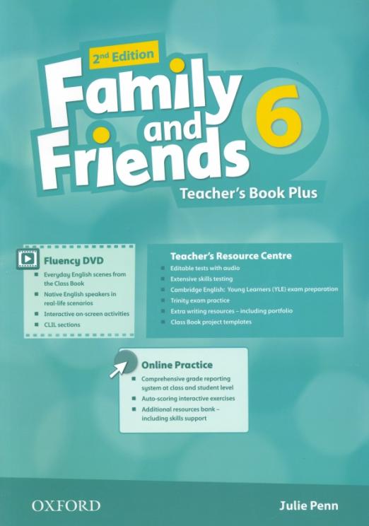Family and Friends 2nd Edition 6 Teacher's Book Plus DVD  Книга для учителя - 1