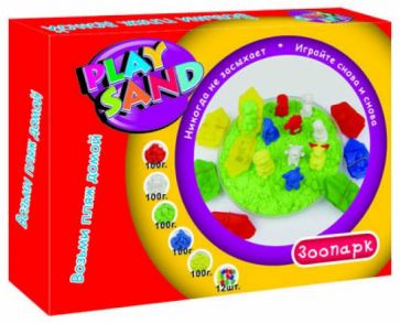 Игровой песок "Зоопарк" (10328) Игровой песок "Зоопарк" (10328)