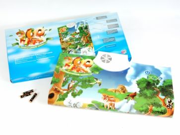 Электронная игра-плакат "Зоопарк" со звуком (7030) Электронная игра-плакат "Зоопарк" со звуком (7030)