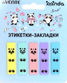 Этикетки-закладки Panda, 5 дизайнов