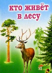 Кто живет в лесу обложка книги Кто живет в лесу обложка книги