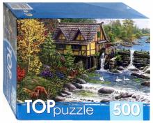 TOPpuzzle-500 "Водяная мельница" (ХТП500-4229)