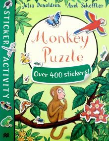 Фото Julia Donaldson: Monkey Puzzle. Sticker Book ISBN: 978-1-5098-1256-1 