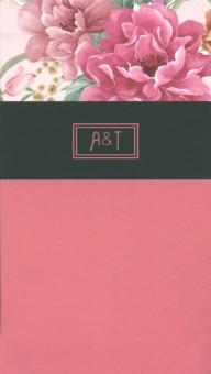 Телефонная книжка "РОЗОВЫЕ ПИОНЫ" (45971)