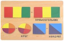 Геометрическое лото "Дроби" (D203)