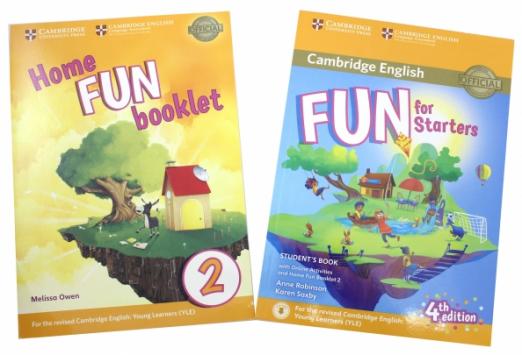 Fun for Starters 4th edition Student's Book + Online Activities + Home Fun Booklet / Учебник + онлайн-практика с буклетом - 1