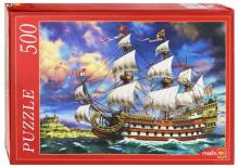 Puzzle-500 "СТАРИННЫЙ ПАРУСНИК" (Ф500-5144)