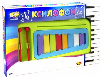 Ксилофон для малышей 36,5х24,5 (D-00034) Ксилофон для малышей 36,5х24,5 (D-00034)