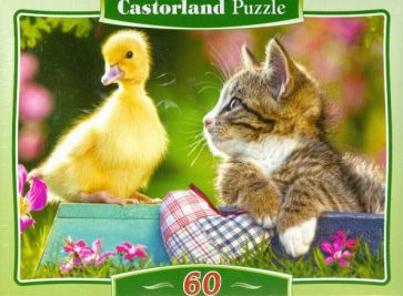 Мозаика-пазл, Puzzle MIDI, 60 элементов, "Лучшие друзья" (В-06472) Мозаика-пазл, Puzzle MIDI, 60 элементов, "Лучшие друзья" (В-06472)