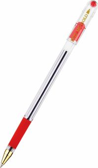 Ручка шариковая 0,5 "MC Gold" красная (BMC-03)