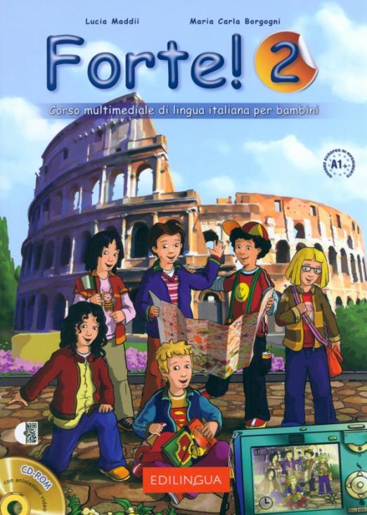 Forte! 2 Libro + CD Audio + CD-ROM / Учебник - 1