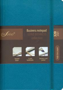 Бизнес-блокнот In Folio "Euro Business" (aquamarine) (1032) Бизнес-блокнот In Folio "Euro Business" (aquamarine) (1032)