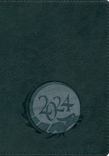 Ежедневник датированный на 2024 год Гонконг, черный, А6+, 176 листов