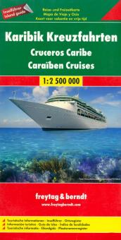Caribbean Cruises 1:2 500 000 обложка книги Caribbean Cruises 1:2 500 000 обложка книги