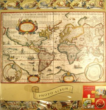 Фотоальбом "Antique Map" (8668 LM-4R500RB) Фотоальбом "Antique Map" (8668 LM-4R500RB)