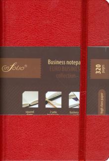 Бизнес-блокнот In Folio "Euro Business" с ручкой (red) (1032) Бизнес-блокнот In Folio "Euro Business" с ручкой (red) (1032)