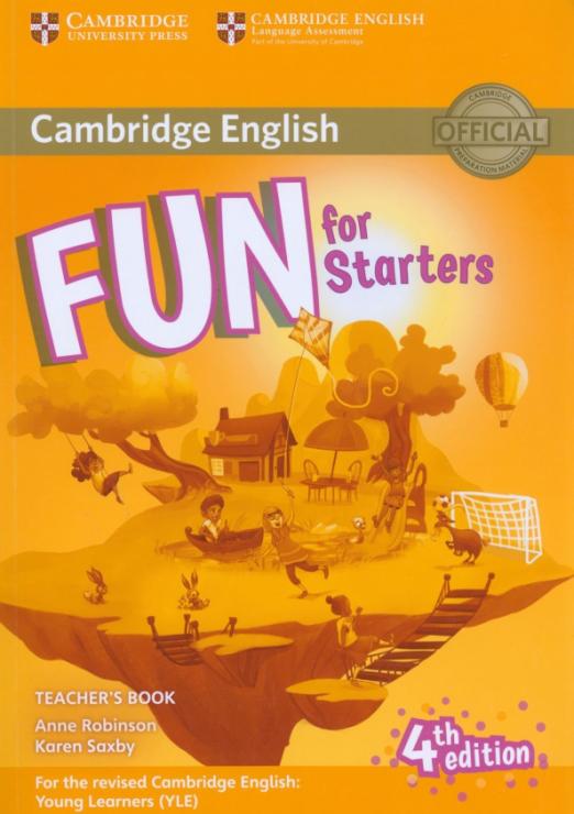 Fun for Starters 4th edition Teachers Book + Downloadable Audio / Книга для учителя с аудио онлайн - 1