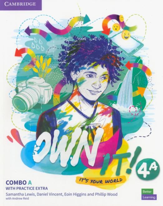 Own it! 4A Combo A with Digital Pack  Учебник  Рабочая тетрадь с онлайн кодом Часть 1 - 1