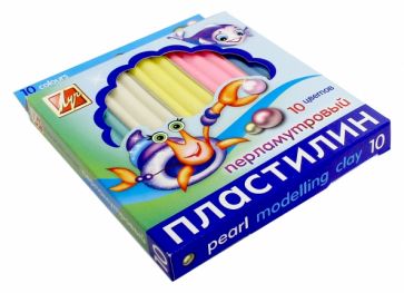 Пластилин перламутровый (10 цветов) (21С 1382-08) Пластилин перламутровый (10 цветов) (21С 1382-08)