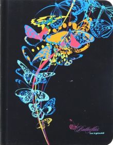 Записная книжка "Голубые бабочки" (96 листов, А6, линия) (С3359-01)