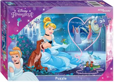 91443 Мозаика "puzzle" 35 "Золушка - 3" обложка книги