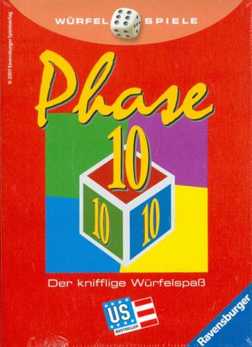 Настольная игра "Фаза 10" с кубиком (271306) Настольная игра "Фаза 10" с кубиком (271306)